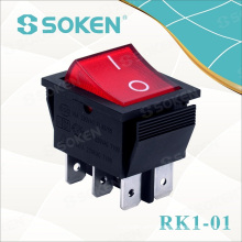 Soken 250VAC 16A T100/55 CQC Rocker Switch